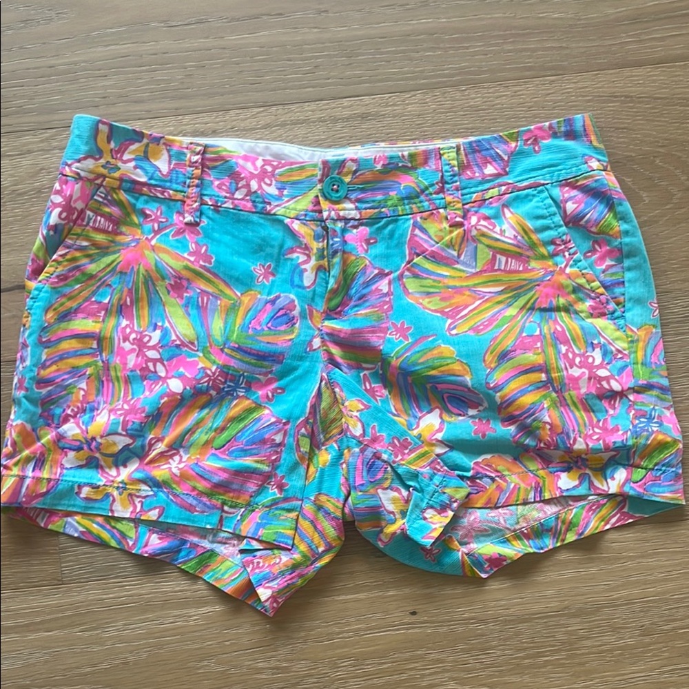 Tropical Print Women's Shorts